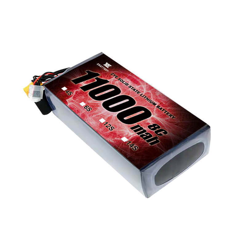 Li 11000mAh korkean energian kiinteän tilan akku