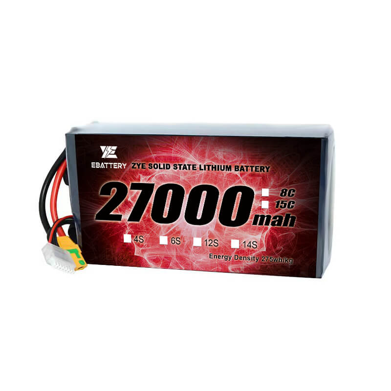 LI High Energy Density HV Solid State -akku 27000mah