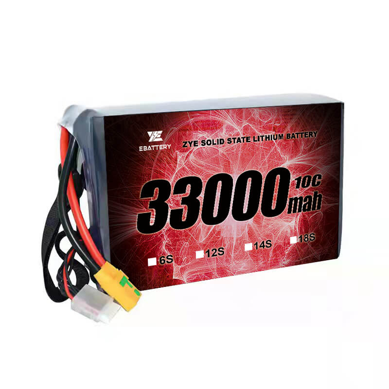 Li korkeajännite korkean energian 33000mAh: n solid -akku