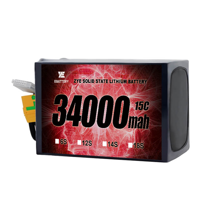 Li HV 34000mAh 18S Solid State Battery